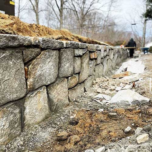 stone wall builders fairfield ct