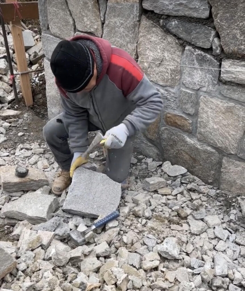 stone wall builder ridgefield ct