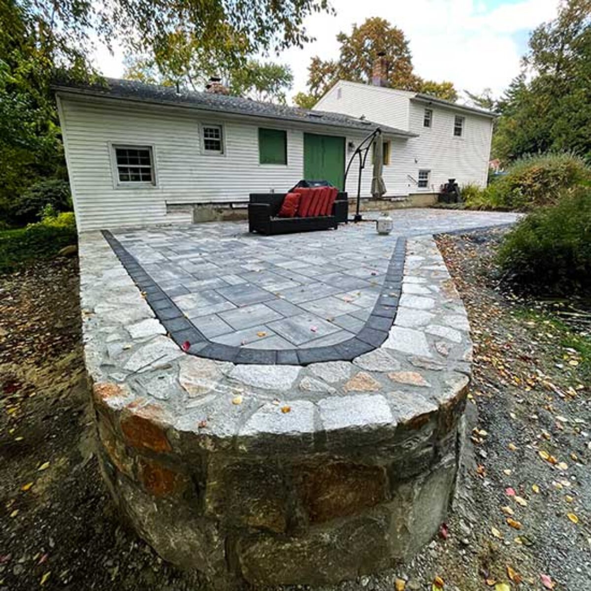 stone wall builders Fairfield county